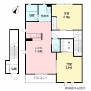 シトラスガーデン門司港 A棟の間取り画像