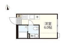 COLLINA向洋中町の間取り画像