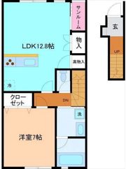 Rey20 A棟の間取り画像