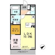 リヤン環水の間取り画像