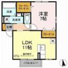 グランモア東台Bの間取り画像