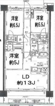 イニシア川口鳩ケ谷の間取り画像