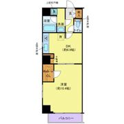 ディアレイシャス蔵前ステーションフロントの間取り画像