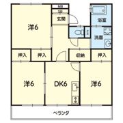 ラ・フレーズ帯山の間取り画像