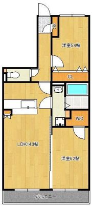 モアプラス小倉南エントラーダの間取り画像