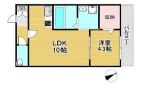 フォルモント須磨の間取り画像