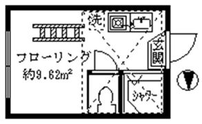 フェリスルチルの間取り画像