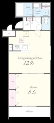 エトワールの間取り画像
