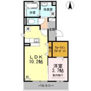 サンフレスカの間取り画像