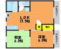 コーポコスモスの間取り画像