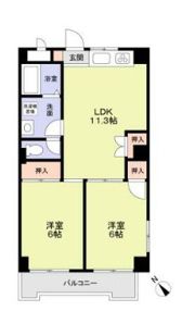 チェリーコート岡野の間取り画像