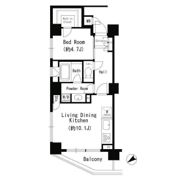 エスティメゾン四谷坂町の間取り画像