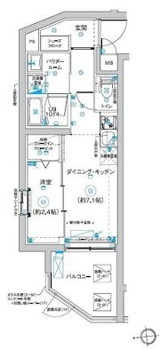 RELUXIA板橋西台の間取り画像