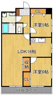 エクセル青葉台の間取り画像