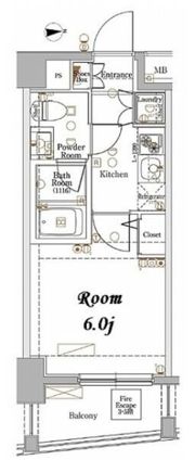 AXAS中野の間取り画像