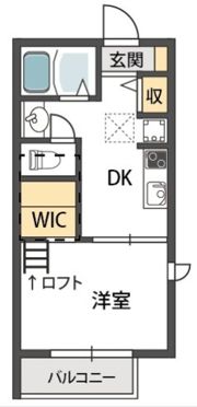 シャーメゾン灰塚A棟の間取り画像