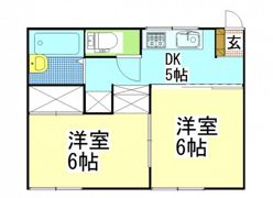 ファミール鹿田の間取り画像