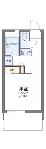 レオパレス住吉弐番館の間取り画像