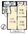 シャーメゾン K 参番館の間取り画像