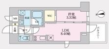 タスキプライムテラス後楽園の間取り画像