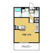 フラットヒル服部 Aの間取り画像