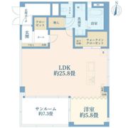 the Premium Terrace 中目黒の間取り画像