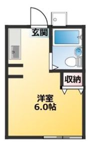 サニネス阿佐ヶ谷B棟の間取り画像