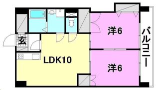 キャッスルビュー味酒野の間取り画像