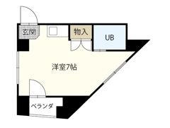 浜田ビルの間取り画像