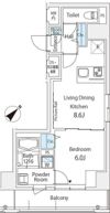 Oriental Yokoyamachoの間取り画像