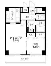 レジディア文京本郷Ⅱの間取り画像