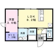 ランコントルの間取り画像