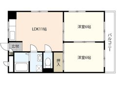 アルファさくらの間取り画像