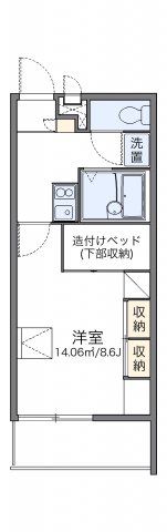レオパレスサシェの間取り画像