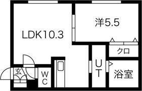 フォレスタ広葉町Nの間取り画像