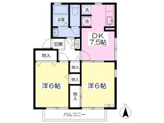 ル・カブキCの間取り画像