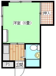 アルフィーネ天瀬の間取り画像