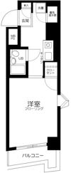 エヴェナール二子新地の間取り画像