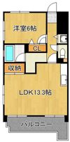 ライオンズマンション青山第3の間取り画像