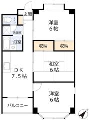 ニューブライトマンションの間取り画像
