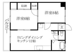グレース北斎院の間取り画像