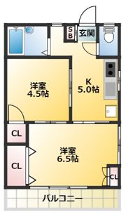 岩井田ビルの間取り画像