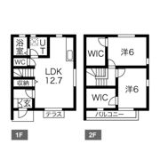 フォレスト春日原の間取り画像