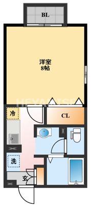 エクセル三城の間取り画像