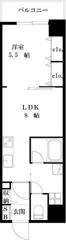 センチュリー武蔵境の間取り画像