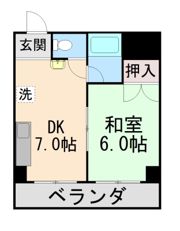 アクシスカナエⅠの間取り画像