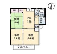 ブロッサム井口の間取り画像