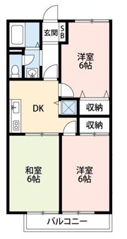 セジュール・司の間取り画像