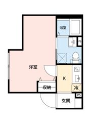 クラルテ南林間の間取り画像