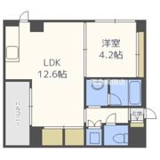 東三国フラッツの間取り画像